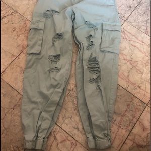 Forever 21 Scrunched Jeans